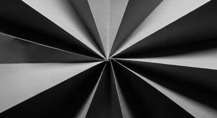 Abstract Grey Paper Fan Fold Texture Background Design