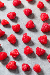 Organic Raw Red Raspberries