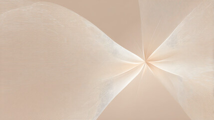 Obraz premium clean background featuring ultrabright thin wavy lines gracefully flowing across creating hypnotic effect