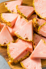 Organic Raw Pink Pineapple