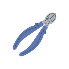 Pliers with blue handles for various repair and DIY tasks in home improvement