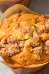 Healthy Homemade Cinnamon Sugar Muffins