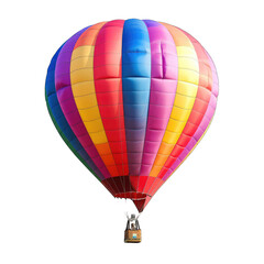 Naklejka premium hot air balloon isolated