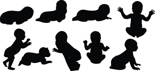 newborn silhouette
