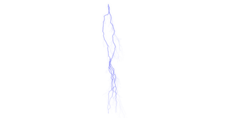 A blue vein like structure with branching elements on a black background in a digital illustration