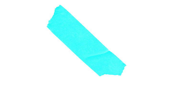 A cyan rectangle shape at an angle on a black background with visible pixelation and jagged edges