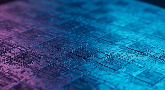 青紫の抽象的パターン背景 - Powered by Adobe