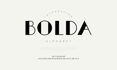 Bold geometric font with strong shapes and modern character, ideal for headlines, branding, and editorial design