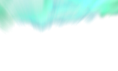 Aurora Borealis magical effect green blue, the elegant aurora lights glowing brightly at night