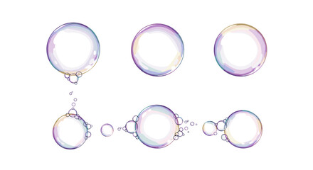 Bubbles soap bubbles water bubbles iridescent bubbles colorful bubbles