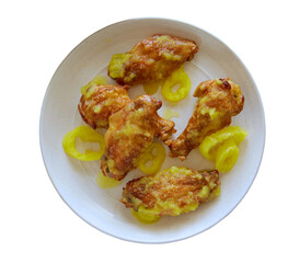 banana pepper wings