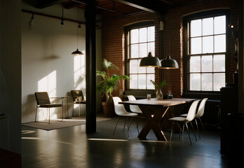 interior of a restaurant