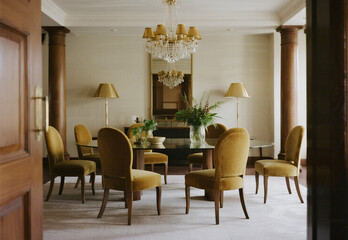 interior of a luxury home