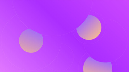 ABSTRACT BACKGROUND ELEGANT PURPLE GRADIENT SMOOTH LIQUID COLORFUL DESIGN WITH CIRCLE LINES GEOMETRIC SHAPES VECTOR TEMPLATE GOOD FOR MODERN WEBSITE, WALLPAPER, COVER DESIGN 