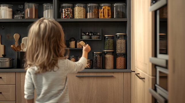 young woman in the library