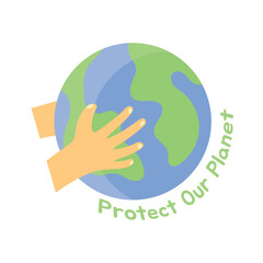 World Environment Day Sticker Illustration 