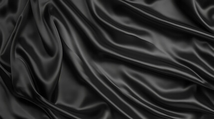 Obraz premium Tech Silk Material Engineering: Abstract Fold Structure 8K Ultra HD Smart Fabric Industrial Research