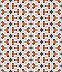 Colorful cartoon heart seamless pattern for a cute love-themed background or wallpaper design