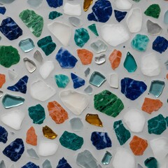 background of colorful stones