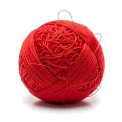 red ball of wool