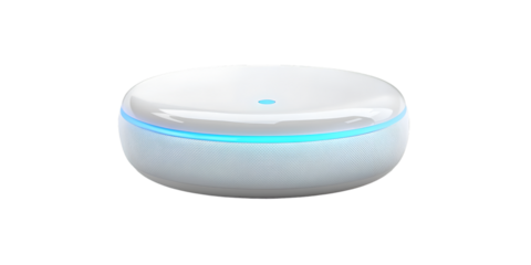 Smart Home Assistant Device Transparent Background