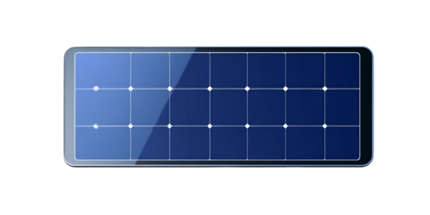 Smart Home Solar Energy Dashboard Transparent Background