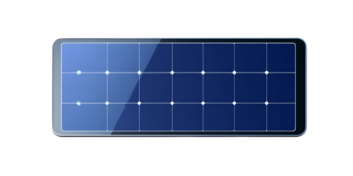 Smart Home Solar Energy Dashboard Transparent Background