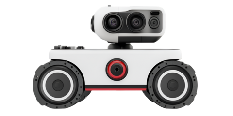 Irrigation Sensor Device with Blank Surface Transparent Background