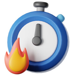 Time is Running Out Concept