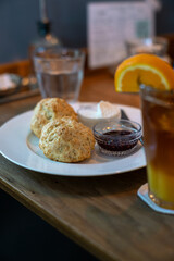 カフェのスコーン