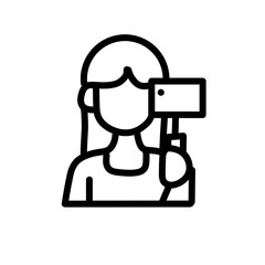 Selfie icon