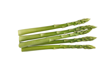 Fresh Asparagus Spears: A close-up shot highlighting a collection of fresh, vibrant green asparagus spears. showcasing the natural beauty and healthy appeal of this popular vegetable.