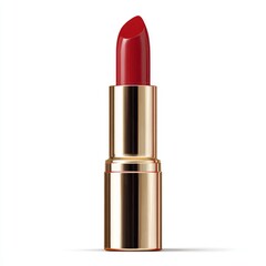A rich red lipstick