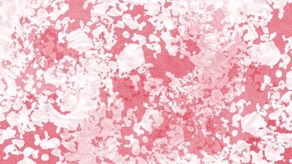 White Pink Splatter Texture. Pink Paint Background.