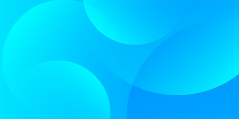 Abstract background blue with dynamic circle shape elements. Trendy and modern geometric gradient background. Vector Illustration