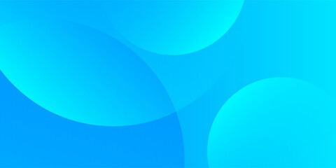 Abstract background blue with dynamic circle shape elements. Trendy and modern geometric gradient background. Vector Illustration