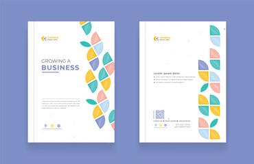 Elegant Annual Report with Modern Corporate Style