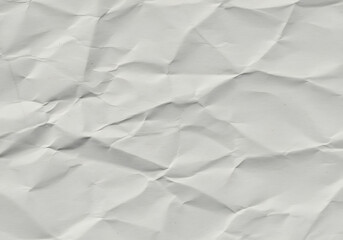 Fototapeta premium A photographic texture of wrinkled paper with a neutral gray tone, ideal for backgrounds.