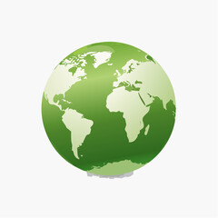 Planet Earth Nature Logo
