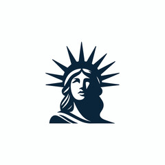 Liberty lady logo © Fajarhidayah11