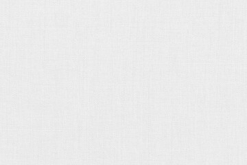 White linen fabric texture background, seamless pattern of natural textile.