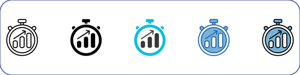 Productivity Icon Pack Multistyle Illustration