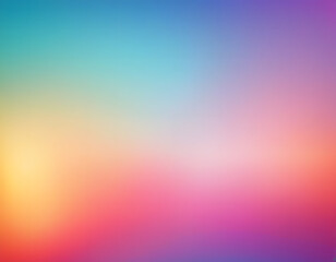 Obraz premium Colorful gradient mesh with soft light flare overlay, vibrant abstract design