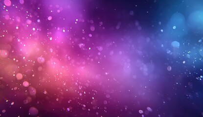 Fototapeta premium Abstract, vibrant, swirling bokeh of pink, purple, and blue