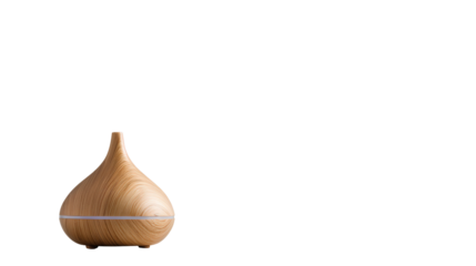 Aromatherapy diffuser with mistTransparent background, PNG file