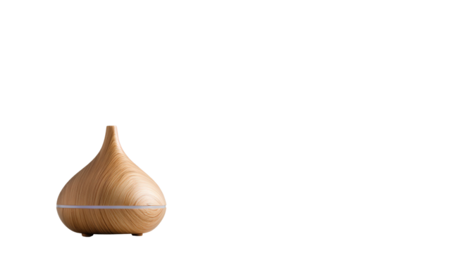 Aromatherapy diffuser with mistTransparent background, PNG file