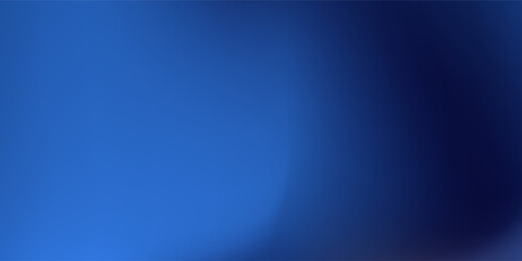 Simple Dark Blue Gradient Abstract Background. Blurred Gradient with grain noise texture effect, elegant and futuristic good for wallpaper, copy space, banner