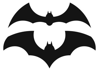 halloween bat set collection clipart illustration decoration