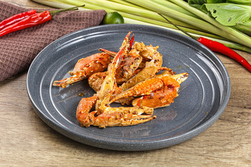 Delicous steamed Spider crab Claws