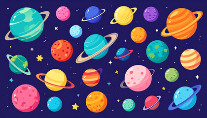 pattern with planets